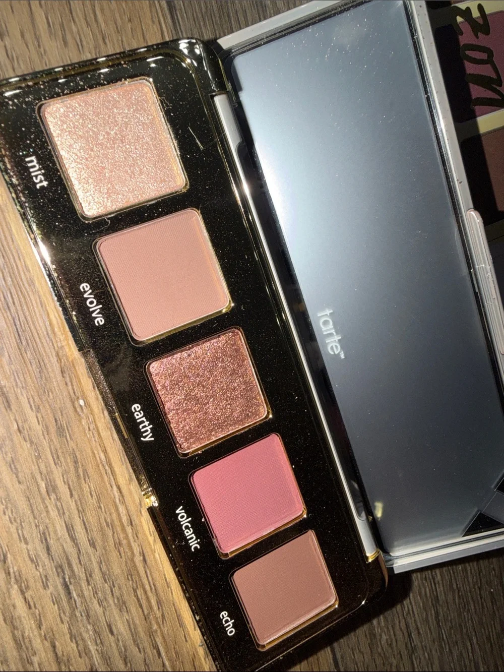 💋Tarte eyeshadow palette — peach, coral, bronze, mauve & brown shades